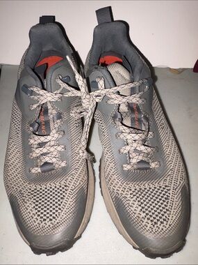 Timberland Gray and Orange Knit Men's Sneakers